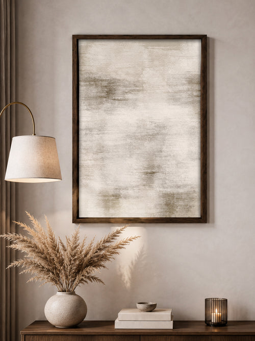 Close-up of beige minimalist Fine Art print texture