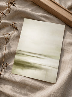 Sample — Olive Green Abstract No. 1 (Minimalism No. 02)