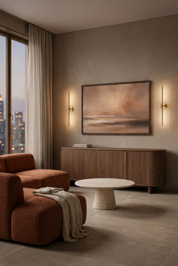Large Terracotta Wall Art — Earth Tones No. 03 Horizontal