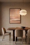 Terracotta fine art print for living room or dining room