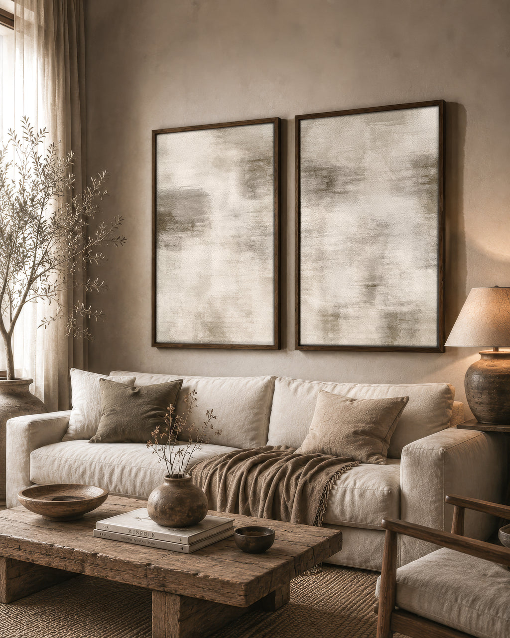 Minimalism No. 01 Curated Set of 2 Wall Art