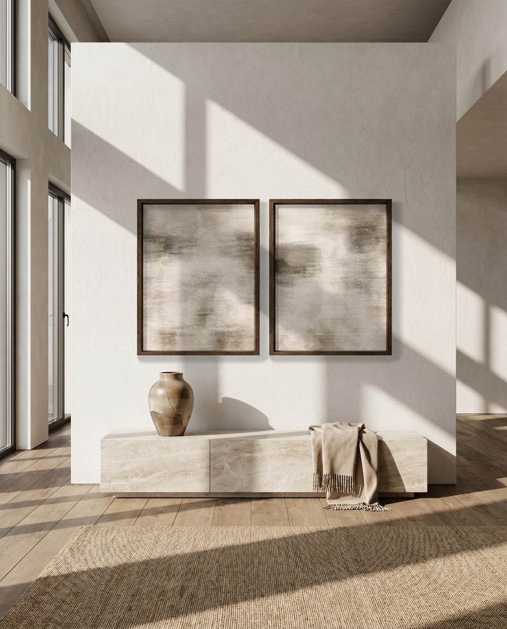 Minimalism No. 01 Curated Set of 2 Wall Art
