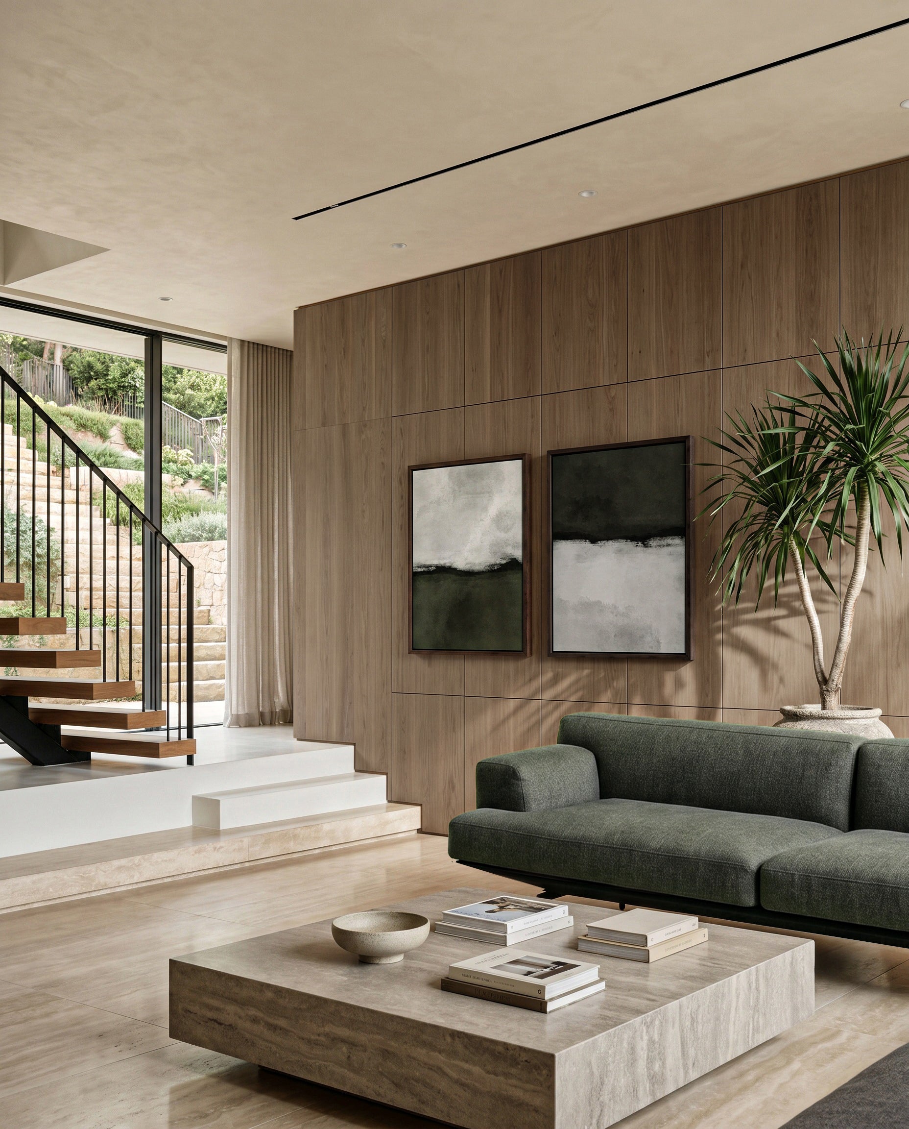 Earth Tones No. 02 Curated Set of 2 Wall Art