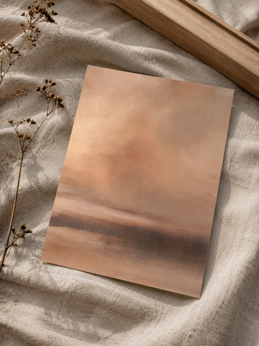 Sample — Terracotta Horizontal (Earth Tones No. 03)